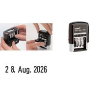 trodat Datumstempel Printy schw+Kissen schw 4820
