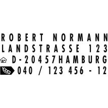 trodat Datumstempel Typom Printy 4.0/DB selbstfärb hbla4911