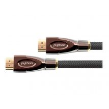 Python HDMI® 2.0 Kabel 4K2K Nylongeflecht schwarz 5m