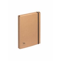PAGNA Sammelbox A4 Pur Gummizugverschluss natur