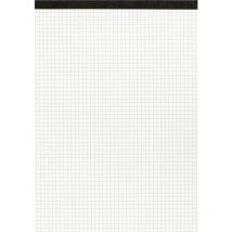 LANDRE Notizblock ohne Deckblatt A4 schwarz gefälzelt 10Stk