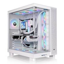 Geh Thermaltake View 380 XL TG Midi Tower ARGB Snow  White retail