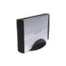 aixcase Gehäuse Silber USB2.0 3.5 8.9cm SATA OTB ALU