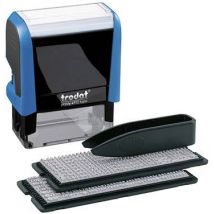 WEDO Stempel Typo-Printy-Set 4912, Modell 4.0, 4-zeilig
