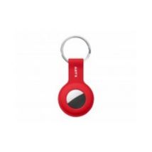 LAUT HUEX TAG Crimson keyring holder for Apple AirTags