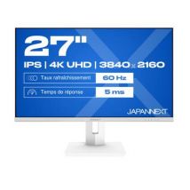JAPANNEXT 68,6cm JN-IPS270UHD60F-C65W-HSP-W   HDMI/DP   UHD