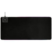 Deltaco RGB Mauspad mit Wireless Charger/RGB Lichterleiste