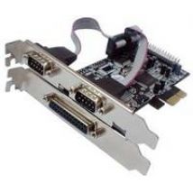 Longshine Controller PCIe 2x Seriell 1x Parallel (RS232C) retail