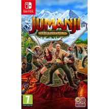 Jumanji: Aventures Sauvages - Bandai Namco - Sortie en 11/23 - - Cartouche Switch - Neuf - VF