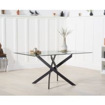 Mara 160cm Glass Dining Table