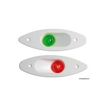 Feux navigation flush étanche blanc ABS Osculati <12m bateau