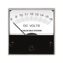 Voltmètre courant continu analogique petite taille - BLUE SEA