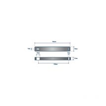 Anode barreau 30/40CV Mercury - Orangemarine