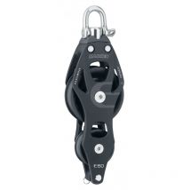Poulie Element Violon Harken – Émerillon + Ringot – Réa 45 mm / Voilier Économique