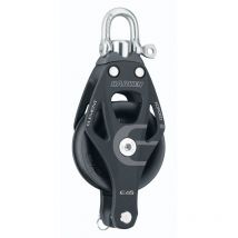 Poulie Element simple àémerillon et ringot rea de 45 mm - HARKEN