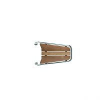 Delphinière Simple Teck Attache Dessus – 75x48x33 Bateau