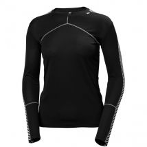 T-Shirt Lifa Femme Noir – Helly Hansen – Sous-Vêtement Thermique 100% Lifa