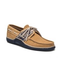 Chaussure bateau homme Globek beige - TBS