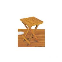 Tabouret teck pliant - ARC Marine