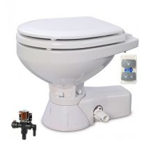 WC électrique silencieux Quiet Flush Compact eau douce Jabsco - Jabsco