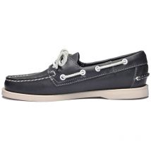 Chaussure bateau femme Docksides Portland Cuir Bleu marine - Sebago