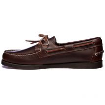 Chaussure bateau Homme Docksides Portland Waxed Cuir Marron - Sebago