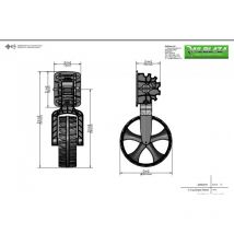 Roues tableau arrière C-Tug Dinghy wheels - Railblaza