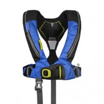 Gilet de sauvetage gonflable automatique 170N avec harnais Deckvest UML bleu - Spinlock