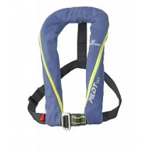 Gilet Sauvetage Gonflable Manuel Pilot 165N Bleu Marine – Plastimo – Harnais