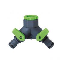 Nez de Robinet Deux Voies Fileté F 13/19 mm – Arrosage Bateau – Ribimex