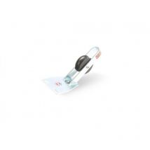 Monture Poulie 45° Acier Zingué – Fixation 3 Trous – Piken Bass Pêche