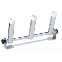 Porte-canne Inox Orientable 3 Cannes A Pêche - Seanox