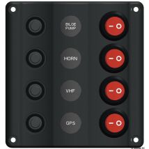 Tableau Électrique Wave Design 4/6/8 Interrupteurs – Osculati – IP54