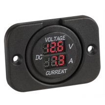 Voltmètre/Ampèremètre Encastrable – USB/Cigare Osculati