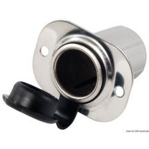 Prise Allume-cigare Inox Osculati – Capuchon Étanche 12V Montage