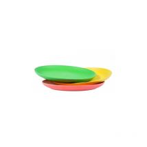 Assiette Plate EN Bambou Diametre 20 CM - CAO