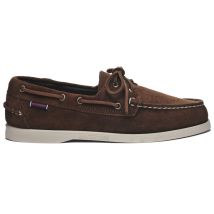 Chaussures Bateau Sebago Portland Flesh Out – Cuir Suédé Marron – Cousu Main