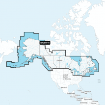 Carte Marine Navionics+ Canada/Alaska NAUS004R – Côtière/Lacs – GPS Compatible