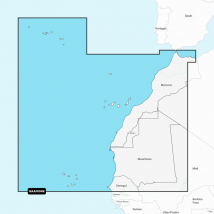 Carte Marine Navionics+ Platinum+ Regular - Afrique, Nord-Ouest Npaf004r