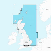 Carte Marine Navionics+ Platinum+ Regular - Grande Bretagne, Côte Nord-Est Npeu003r