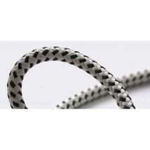 Ligne de mouillage double tresse polyester Bavaria Blanc/Noir - Gleistein