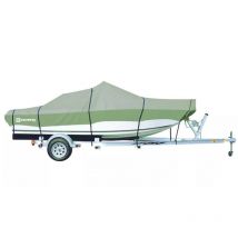 Housse de transport polyester 600D imperméable pour bateau à moteur - Gris - Coversy