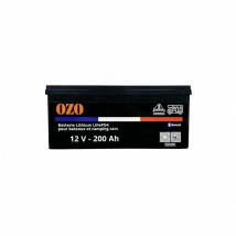 Batterie Lithium Lifepo4 OZO 12V 200Ah