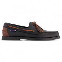 Chaussure bateau Portland Newburryport Hurricane cuir noir marron Sebago