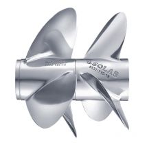 Hélice Solas Aluminium Volvo Penta DP280/290 – Dual Props C6 – Moulage Compression