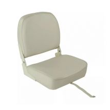 Siège pilote repliable mousse confort - Blanc - Overdeck