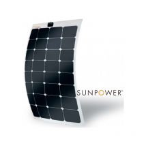 Panneau Solaire Souple HPFlex 173W Sunpower – Tedlar Blanc – Bateau / Camping-Car