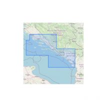 Carte NV CHARTS Croatie - HR 2 - Vodice à Dubrovnik & Montenegro