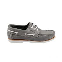 Chaussure bateau Skipper Nubuck Gris - BOTALO