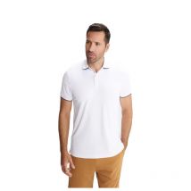 Polo Anti-UV 30 manches courtes blanc - TBS